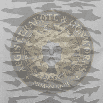 Jagged Handgun Stencil