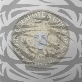 Crossed Swords Rifle Stencil