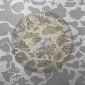 Old School Camo Rifle Stencil