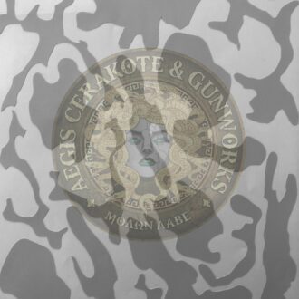 Woodland Camo Rifle Stencil