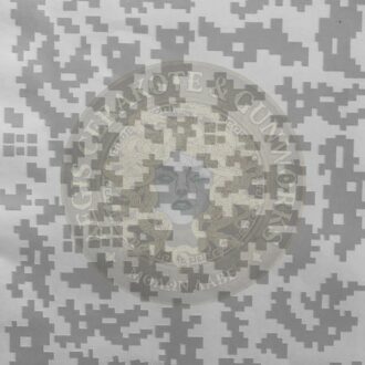 Digital Camo Rifle Stencil