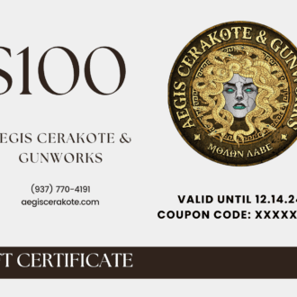 Aegis Cerakote & Gunworks Gift Card