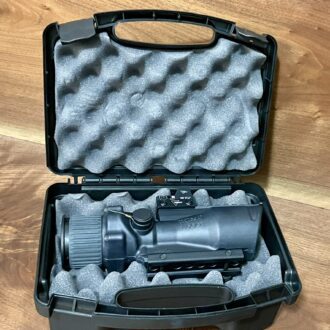 Trijicon ACOG 6x48 BAC Riflescope w/ Trijicon RMR -.308 BDC Red Chevron Reticle, Thumbscrew Mount & Automatic LED 6.5 MOA Red Dot RMR Type 2