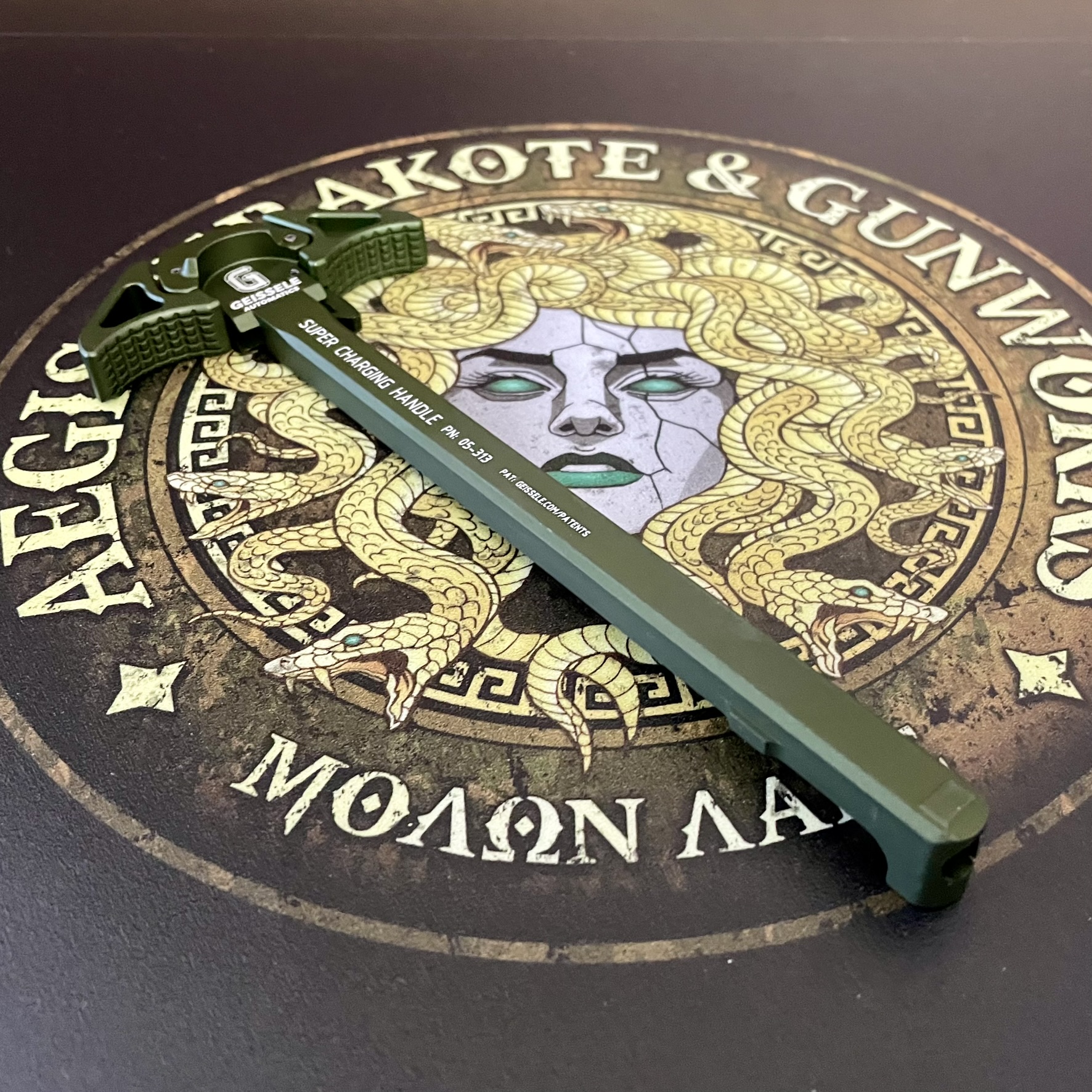 Geissele Super Charging Handle (SCH) 5.56 - ODG | Aegis Cerakote